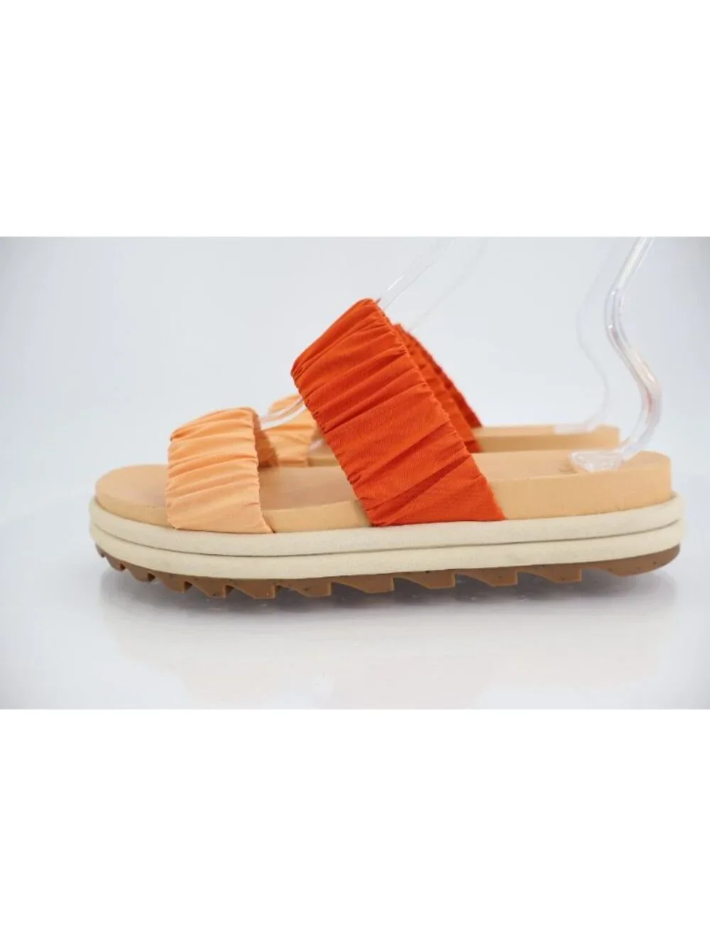 SOREL X Prana Roaming 2 Straps Slide Size 11 Strappy Gladiator Chunky Sole